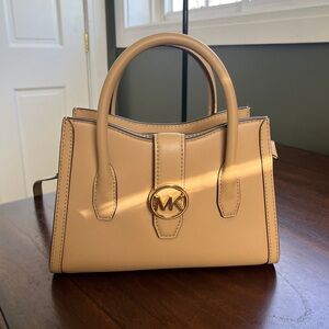 Michael Kors Beige Satchel Bag